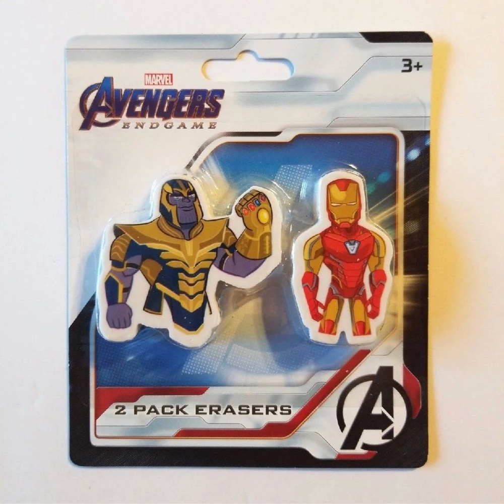 MARVEL AVENGERS ENDGAME 2 PACK ERASERS